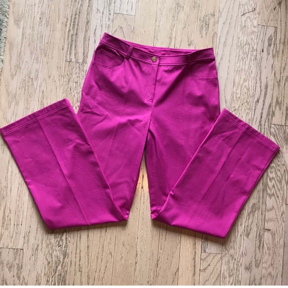 Size 10 St. John Pants LIKE NEW perfect condition GORGEOUS PINK
